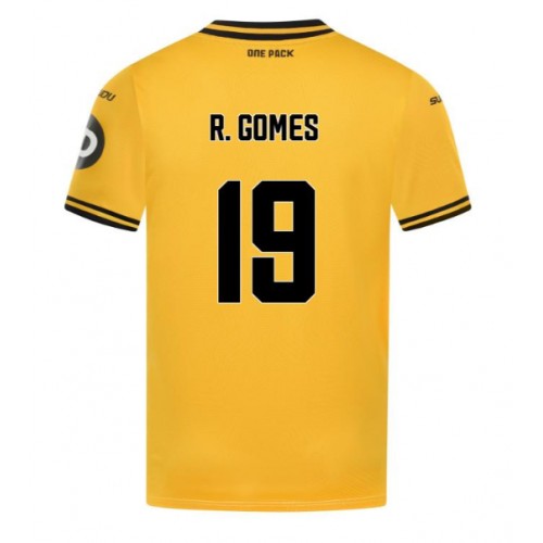 Dres Wolves Rodrigo Gomes #19 Domaci 2024-25 Kratak Rukav